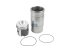 DT Spare Parts - Piston with liner, D: 127 mm - 1.33118