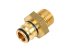 DT Spare Parts - Straight nipple, D: 13.5 mm, M16 x 1,5 - 3.72312