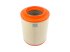 DT Spare Parts - Air filter, flame retardant, d: 150 mm, D: 244 mm, H: 335 mm - 7.17004