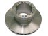 DT Spare Parts - Brake disc, D: 330 mm, 8 bores, P: 155 mm, M12 x 1,75, H: 143.5 mm, S: 34 mm, s: 30 mm - 5.21225SP
