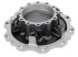 DT Spare Parts - Wheel hub, without bearings, d1: 160 mm, d2: 160 mm, D: 370 mm, 10 bores, b: 22 mm, H: 153 mm - 7.32004