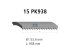 DT Spare Parts - Multiribbed belt, 15 PK, L: 938 mm, W: 53.4 mm, 15PK938 - 7.54814