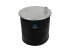 DT Spare Parts - Air spring, with steel piston, D: 286 mm, Dmax: 331 mm, M16 x 1,5, M24 x 1,5, L: 344 mm - 6.13035