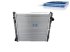 DT Spare Parts - Radiator, L: 555 mm, W: 569 mm, T: 42 mm - 7.21011