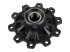 DT Spare Parts - Wheel hub, with bearing, d1: 120 mm, d2: 150 mm, D: 380 mm, 10 bores, b: 22 mm, P: 335 mm, M136 x 2,5, H: 180 mm - 10.10428