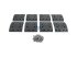 DT Spare Parts - Drum brake lining kit, W: 180 mm, S: 23 mm - 7.92427