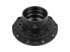DT Spare Parts - Wheel hub, without bearings, d1: 157 mm, d2: 170 mm, D: 374.5 mm, 10 bores, b: 22 mm, P: 335 mm, H: 263.3 mm - 4.64748