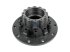 DT Spare Parts - Wheel hub, without bearings, without ABS ring, d1: 145 mm, d2: 160 mm, D: 380 mm, 10 bores, b: 22 mm, H: 234 mm - 3.67631