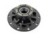 DT Spare Parts - Wheel hub, with bearing, d1: 130 mm, d2: 140 mm, D: 375 mm, 10 bores, b: 22.4 mm, H: 184 mm - 1.17318