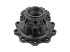 DT Spare Parts - Wheel hub, without bearings, d1: 119.7 mm, d2: 124.7 mm, D: 383 mm, 10 bores, b: 25 mm, P: 335 mm, H: 134 mm - 5.20169