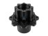 DT Spare Parts - Wheel hub, without bearings, d1: 130 mm, d2: 150 mm, D: 320 mm, 8 bores, b: 20 mm, H: 290 mm - 4.67803