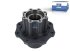 DT Spare Parts - Wheel hub, with bearing, d1: 130 mm, d2: 150 mm, D: 320 mm, 8 bores, b: 20 mm, H: 290 mm - 4.67802