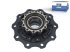 DT Spare Parts - Wheel hub, with bearing, d1: 160 mm, d2: 160 mm, D: 380 mm, 10 bores, b: 22 mm, H: 153 mm - 7.32019