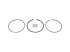 DT Spare Parts - Piston ring kit, D: 128 mm - 3.90226