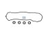 DT Spare Parts - Gasket kit, cylinder head cover - 4.67562
