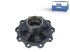 DT Spare Parts - Wheel hub, without bearings, d1: 120 mm, d2: 150 mm, D: 380 mm, 10 bores, b: 22 mm, P: 335 mm, M125 x 2, H: 205 mm - 10.10424