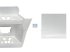 DT Spare Parts - Step well case, left, white, primed - 4.66621