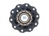 DT Spare Parts - Wheel hub, with bearing, d1: 148 mm, d2: 148 mm, D: 384 mm, 10 bores, b: 27.2 mm, H: 192 mm - 2.65239