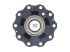 DT Spare Parts - Wheel hub, with bearing, d1: 148 mm, d2: 148 mm, D: 384 mm, 10 bores, b: 27.2 mm, H: 192 mm - 2.65239