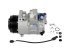 DT Spare Parts - Compressor, air conditioning, oil filled, 12 V, 6 PK, DP: 110 mm, 6 grooves - 4.66353