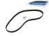 DT Spare Parts - Timing belt, W: 25.4 mm, 141 teeth - 12.15445