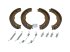 DT Spare Parts - Brake shoe kit, with linings, D: 180 mm, W: 25 mm - 4.91488