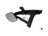 DT Spare Parts - Front mirror, with bracket, right - 4.66192