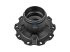 DT Spare Parts - Wheel hub, without bearings, d1: 110 mm, d2: 150 mm, D: 378 mm, 10 bores, b: 22 mm, H: 176 mm - 4.67812