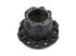 DT Spare Parts - Wheel hub, without bearings, d: 130 mm, D: 250 mm, 6 bores, b: 18 mm, H: 140 mm - 4.67811