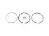 DT Spare Parts - Piston ring kit, D: 83 mm - 4.92036
