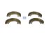 DT Spare Parts - Brake shoe kit, with linings - 4.91912