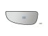 DT Spare Parts - Mirror glass, wide view mirror, left, heated - 12.83503