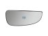 DT Spare Parts - Mirror glass, wide view mirror, right, heated - 12.83502