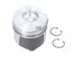 DT Spare Parts - Piston, complete with rings, D: 80 mm, L: 77.4 mm - 6.21437
