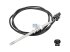 DT Spare Parts - Exhaust gas temperature sensor, M14 x 1,5, SW: 17, L: 1210 mm, L: 1110 mm, 2 poles - 4.69089