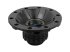 DT Spare Parts - Wheel hub, with bearing, d1: 110 mm, d2: 110 mm, D: 384 mm, 10 bores, b: 27.3 mm, H: 162.5 mm - 2.65287