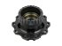 DT Spare Parts - Wheel hub, without bearings, d1: 148 mm, d2: 148 mm, D: 383.5 mm, 10 bores, b: 25 mm, H: 267 mm - 6.54017
