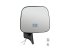 DT Spare Parts - Wide view mirror, right, r: 300 mm - 1.22994