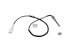DT Spare Parts - Exhaust gas temperature sensor, M14 x 1,5, SW: 17, L: 620 mm, L: 515 mm, ?: 90 , 2 poles - 7.60509