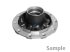 DT Spare Parts - Wheel hub, without bearings, d1: 138 mm, d2: 138 mm, D: 380 mm, 10 bores, b: 22 mm, H: 148 mm - 10.30416