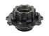 DT Spare Parts - Wheel hub, without bearings, d1: 147 mm, d2: 147 mm, D: 375 mm, 10 bores, b: 24 mm, H: 213 mm - 1.17328
