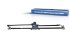 DT Spare Parts - Wiper linkage, with motor - 3.35008