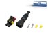 DT Spare Parts - Repair kit, plug, 2 poles - 5.98052