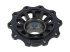 DT Spare Parts - Wheel hub, without bearings, d1: 138 mm, d2: 138 mm, D: 380 mm, 10 bores, b: 22 mm, H: 156 mm - 10.30417