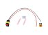 DT Spare Parts - Repair kit, plug, L: 250 mm, female, 0,75 qmm, 2 poles - 9.79206