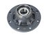 DT Spare Parts - Wheel hub, with bearing, d1: 120 mm, d2: 150 mm, D: 320 mm, 8 bores, b: 22 mm, P: 275 mm, H: 180 mm - 10.10377
