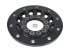 DT Spare Parts - Flange, wheel hub, D: 386 mm, 10 bores, b1: 22 mm, b2: 18 mm, P: 335 mm, H: 69 mm - 10.30437