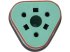 DT Spare Parts - Wear indicator, right, L: 3740 mm, 3 poles - 2.40594