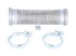 DT Spare Parts - Flexible pipe, with clamps - 4.70246
