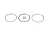 DT Spare Parts - Piston ring kit, D: 126 mm - 3.90228